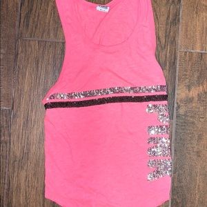 VS pink workout tank